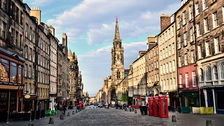 La Royal Mile de Edimburgo