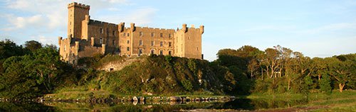 castillo de dunvegan en la isla de sky