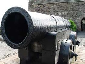 Los cañones del castillo de Edimburgo