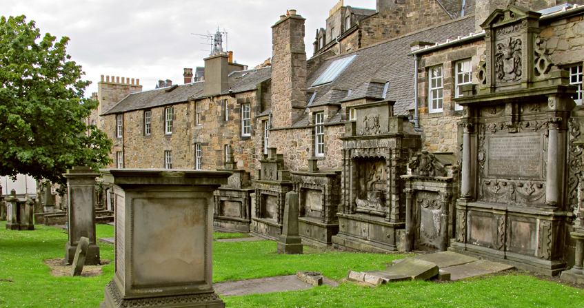 Guía de cementerios en Edimburgo - Viajar por Escocia