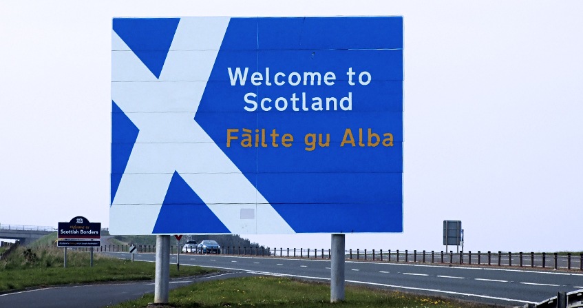 Welcom to Scotland Señal