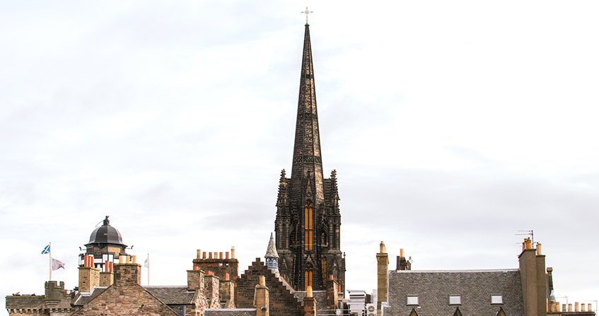 The Hub en la Royal Mile de Edimburgo