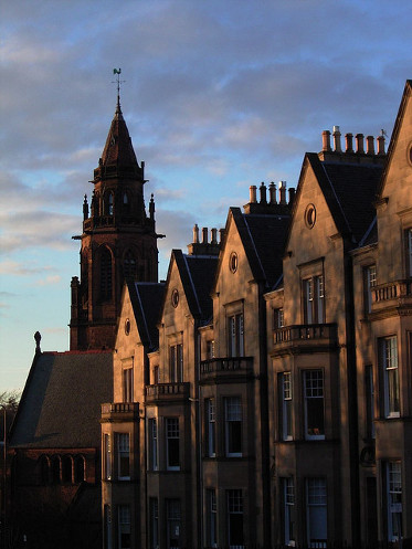 casas victorianas de Edimburgo