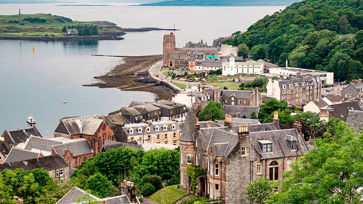 Vista aérea de Oban