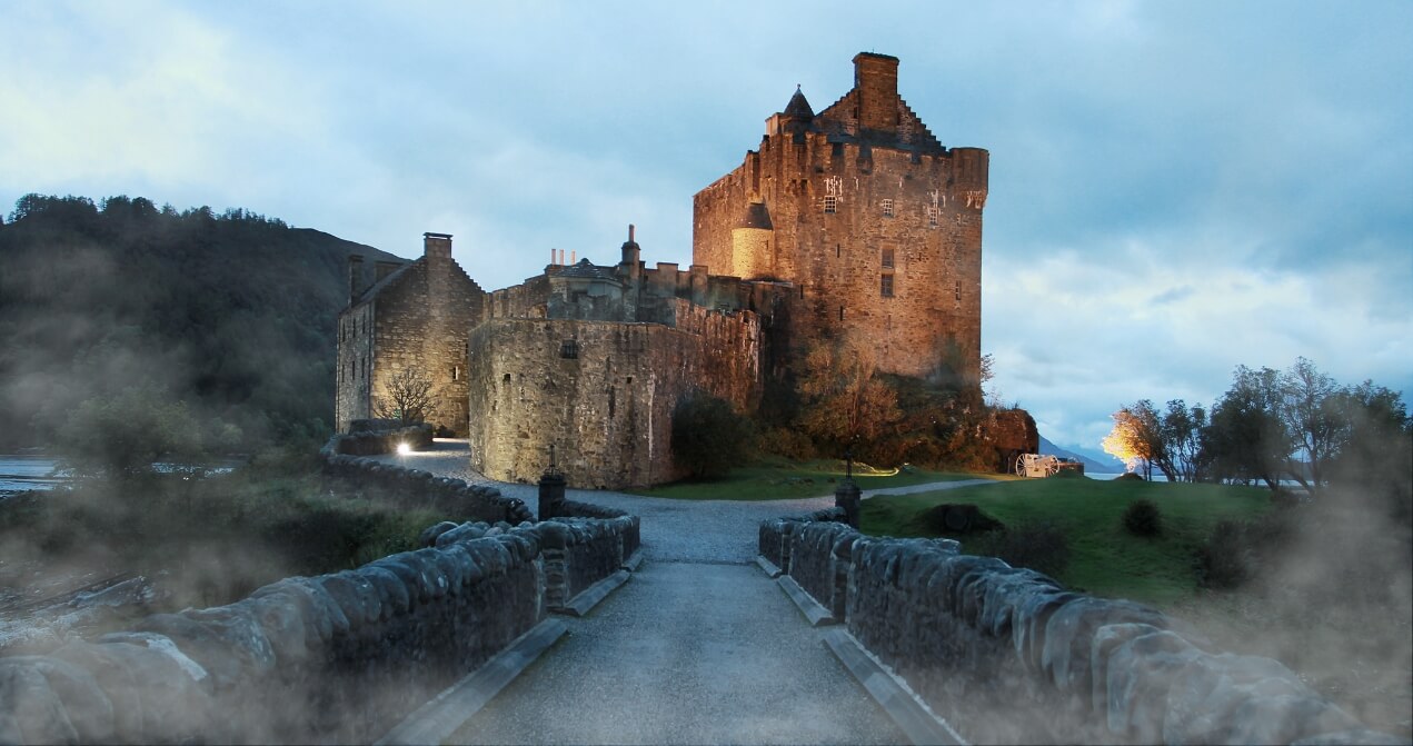 Castillo de Eilean Donan en Escocia