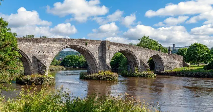 Stirling Bridge al atardecer