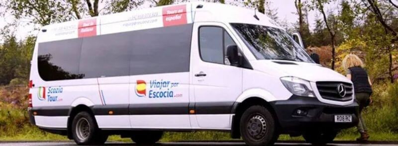 Autobús de Viajar Por Escocia para excursión privada