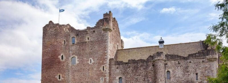 Castillo de Doune o castillo de Outlander en Escocia, Reino Unido