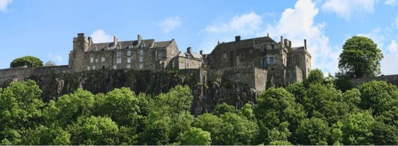 Castillo de Stirling en Escocia, Reino Unido
