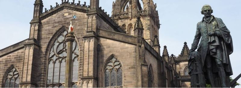 Catedral de St. Giles en Edimburgo, Escocia