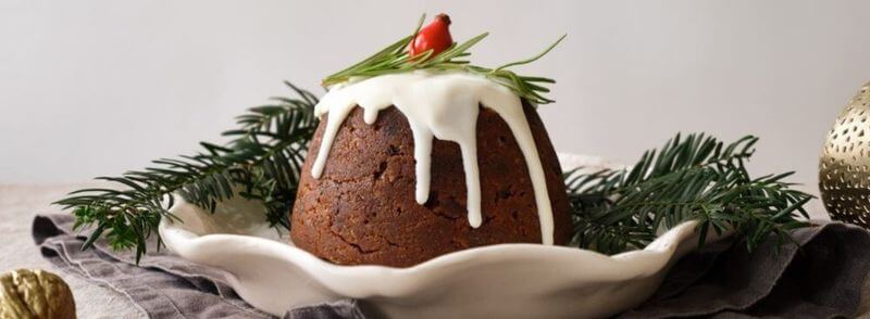 Pudding navideño, postre típico escocés