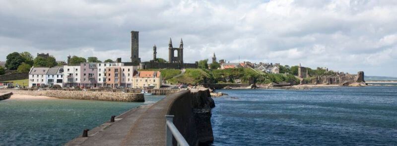 costa-saint-andrews-escocia Paseo por la costa de Saint Andrews en Escocia