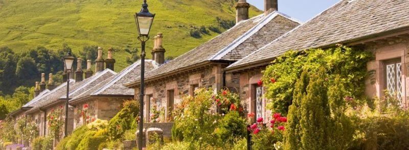 cottages-luss-escocia Cottages en Luss, Escocia