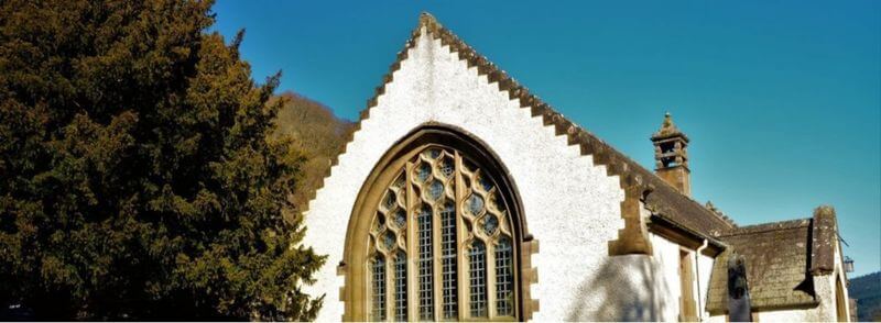 fortingall-perthshire-escocia Iglesia de Fortingall en Perthshire en Escocia