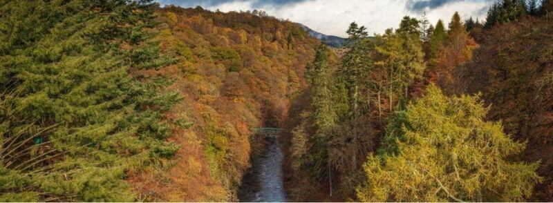 Garry Bridge en Pitlochry, Escocia