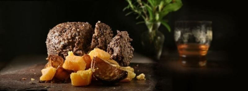 Haggis, Neeps y Tatties, comida típica tradicional escocesa