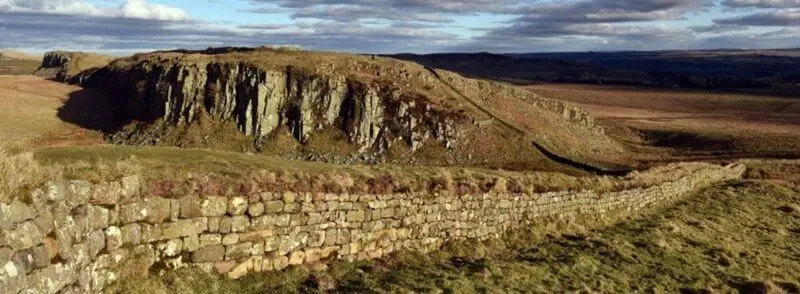 Muro de Adriano en Escocia
