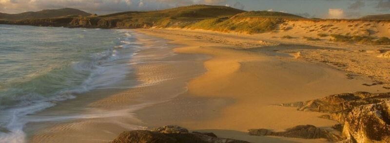 playa-isla-de-lewis-escocia Playa en la Isla de Lewis en Escocia, Reino Unido