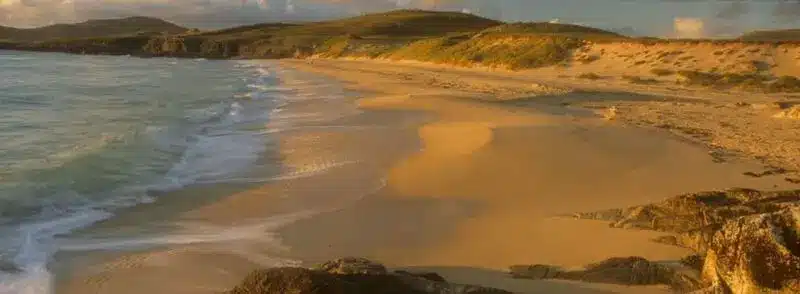 playa-isla-de-lewis-escocia Playa en la Isla de Lewis en Escocia, Reino Unido
