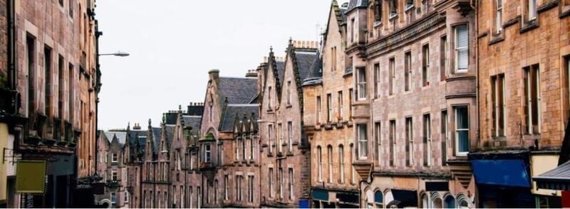 Royal Mile, la calle más famosa de Edimburgo en Escocia