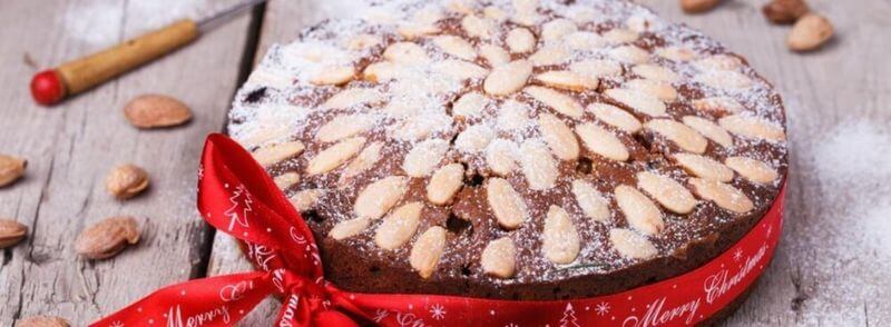 Pastel Dundee, postre típico de Navidad en Escocia