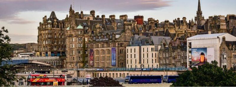 Transporte público en Edimburgo, Escocia