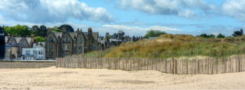 west-sand-beach-st-andrews-escocia Playa de West Sand en St. Andrews, Escocia