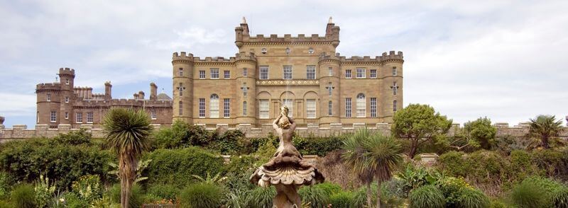Jardines y Castillo de Culzean en Escocia