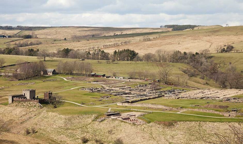 Campamento romano de Vindolanda en el tour desde Edimburgo
