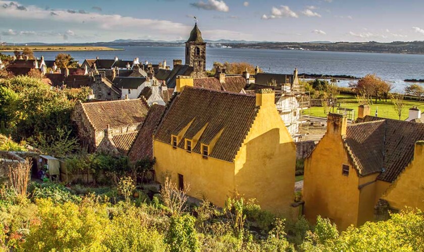 Culross desde la parte alta