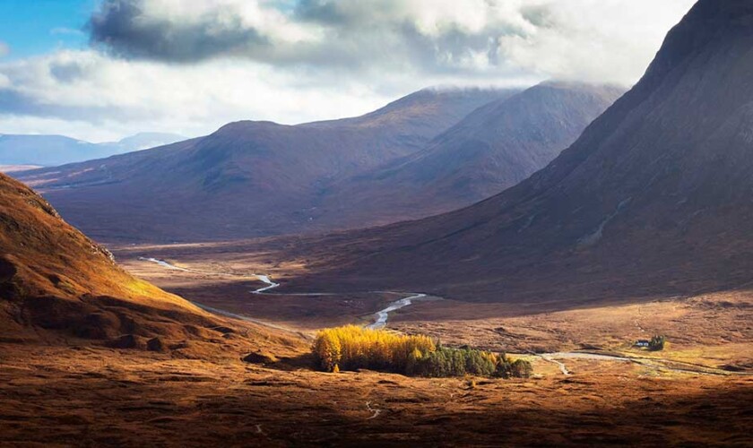 Tierras altas de Escocia durante el tour