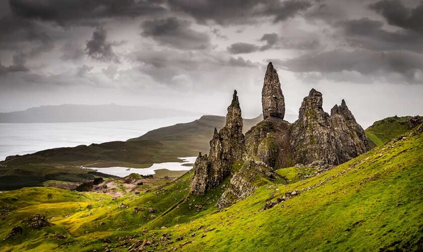Isla de Skye Old Man of Storr