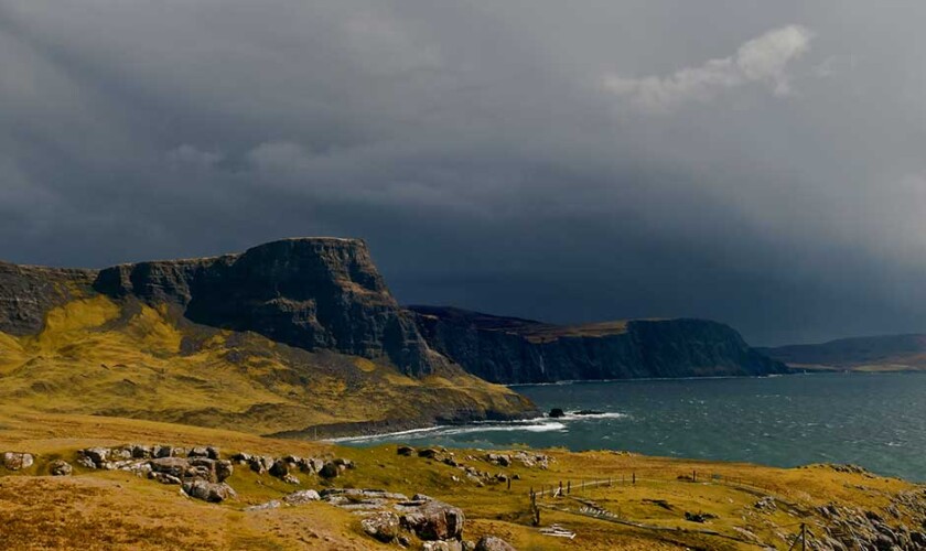 Acantilados de la isla de Skye