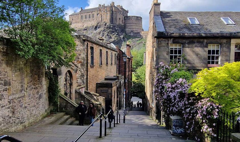 The Vennel en la visita guiada de Edimburgo