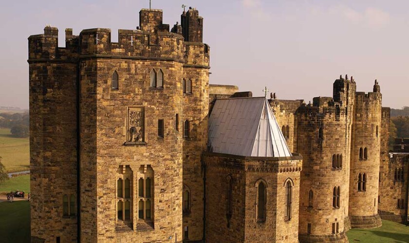 Torres del castillo de Alnwick