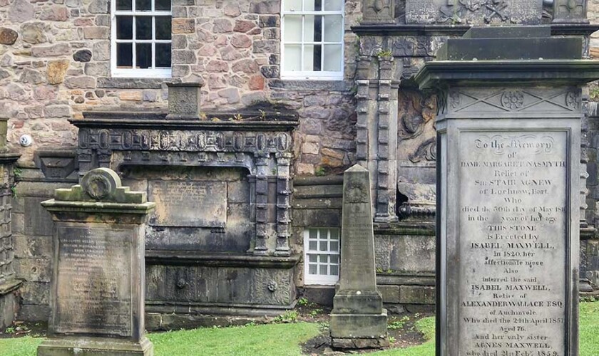 Detalles del cementerio