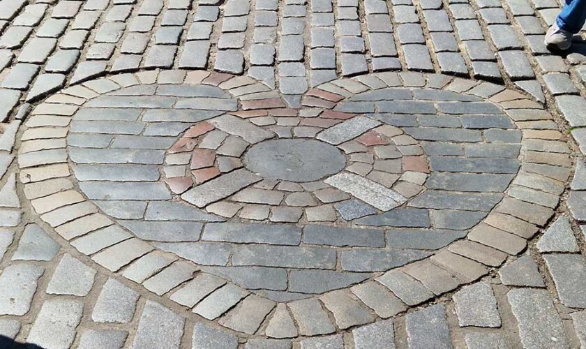 Heart of Midlothian en el free tour de Edimburgo