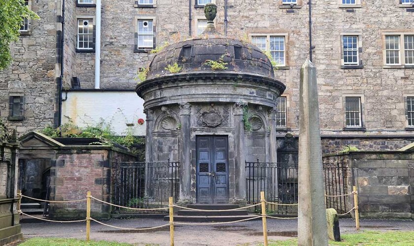 Mausoleo del cementerio de Greyfriars