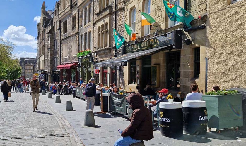 Terrazas de Grassmarket Edimburgo